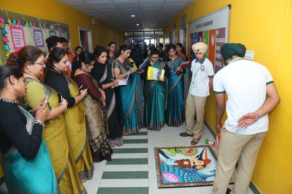 Sahodaya Rangoli Competition